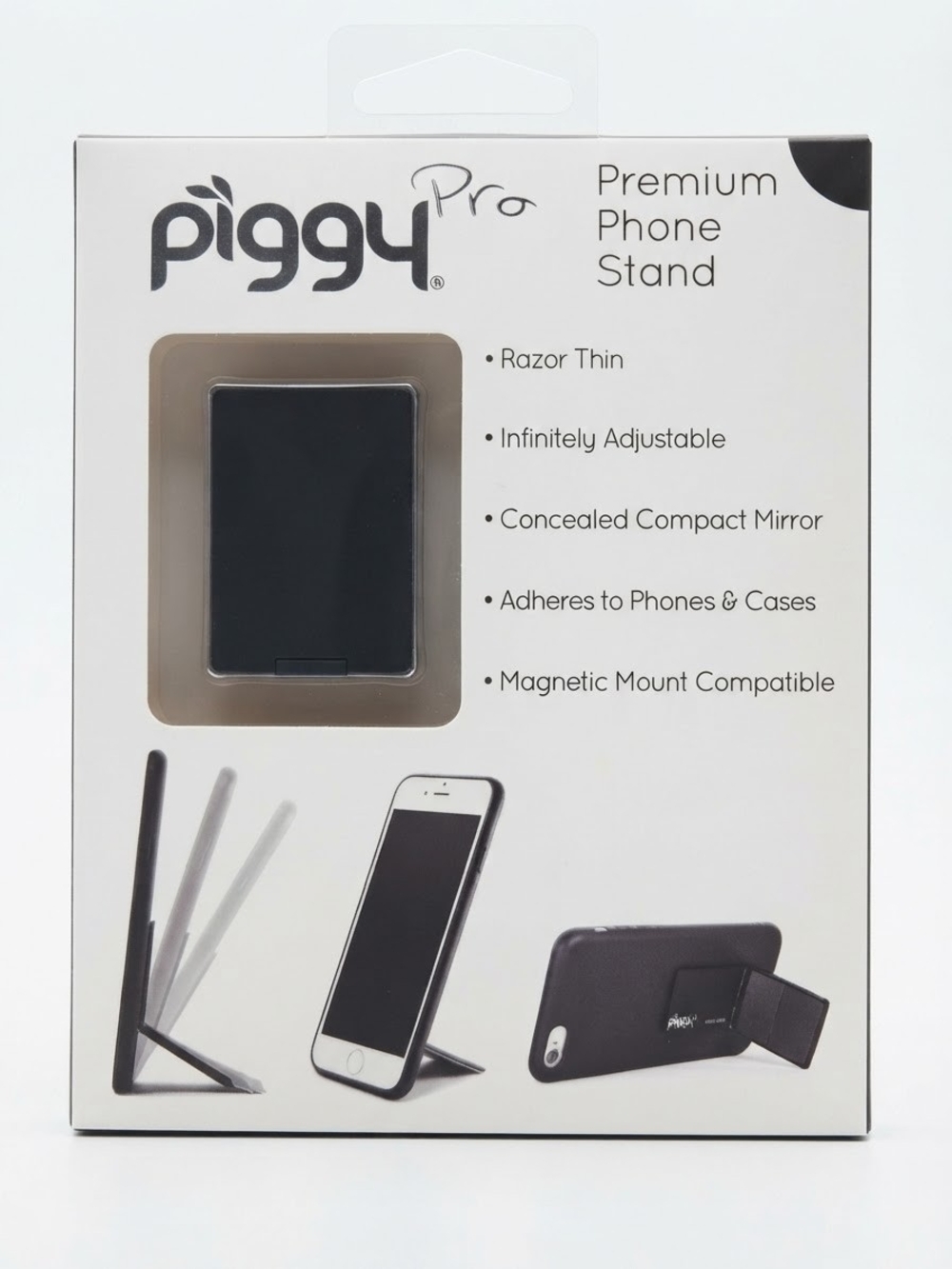 Flip Stand aka Piggy Pro Premium Phone Stand Magnetic Mount Compatible Brand New